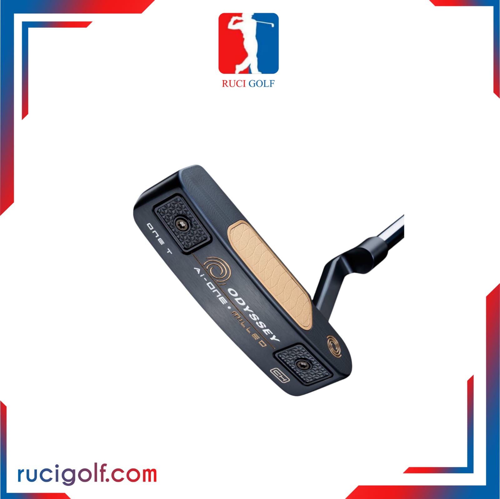 PUTTER ODYSEY AI-ONE MILLED ONE T
